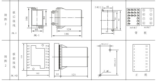 DS-24、DS-24C外形殼體及安裝尺寸圖